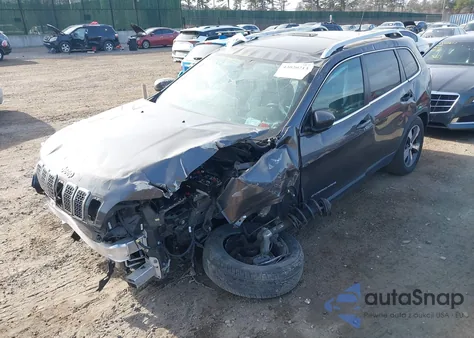 2019 Jeep Cherokee Limited 4X4 z USA, uszkodzony, nr VIN 1C4PJMDX2KD321530